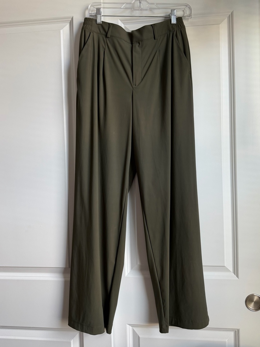 Old Navy High-Waisted SleekTech Trouser Pants
